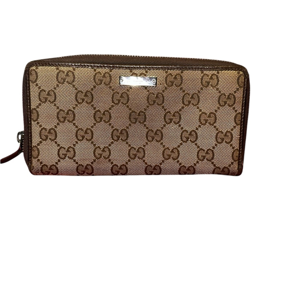 Gucci Brown Monogram Wallet